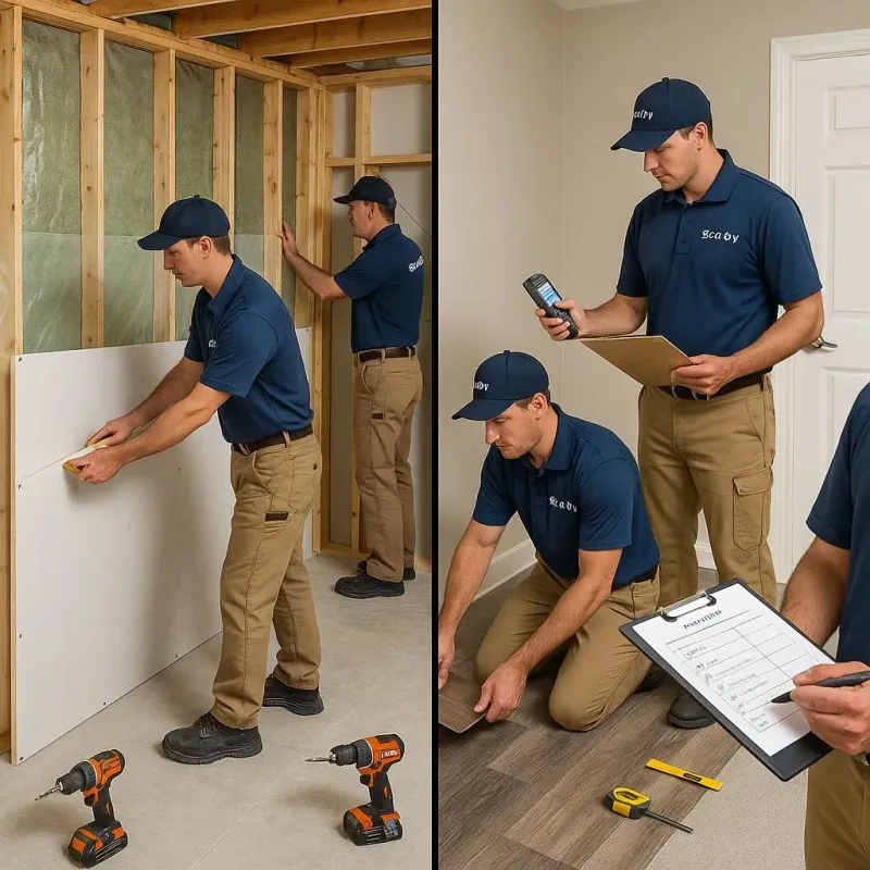 Repairs and Reconstruction process in Jasper, AL